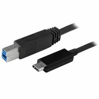 Kabel USB C Startech USB31CB1M Sort