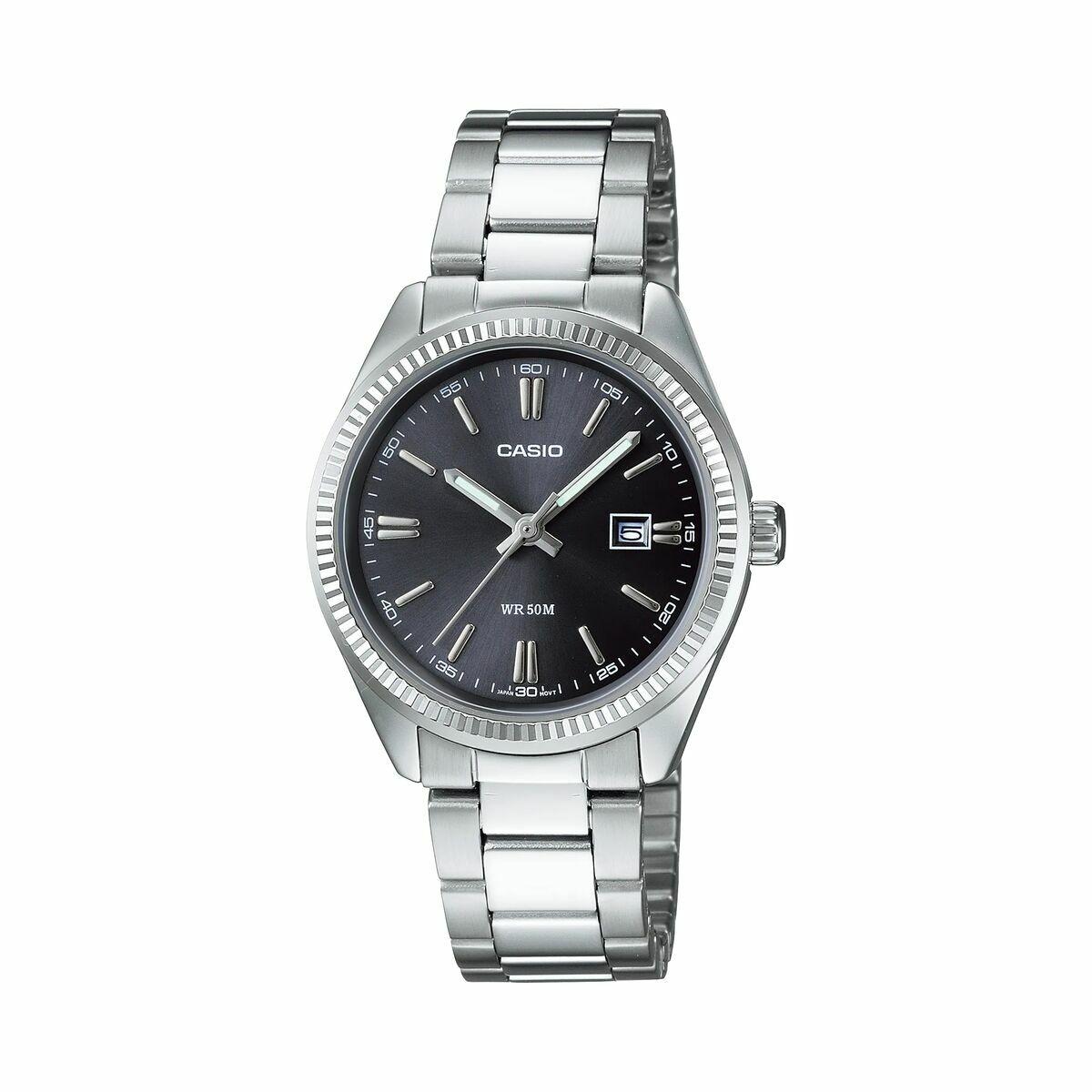 Casio unisex armbåndsur LTP-1302PD-1A1VEG, sølv (Ø 30 mm) billede