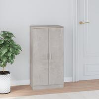 Skoreol 55x35x108 cm konstrueret træ betongrå