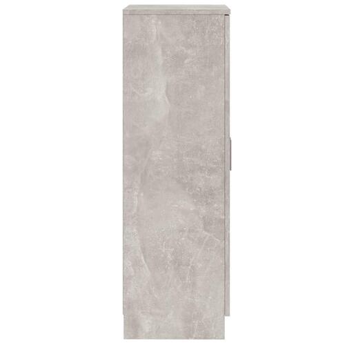 Skoreol 55x35x108 cm konstrueret træ betongrå