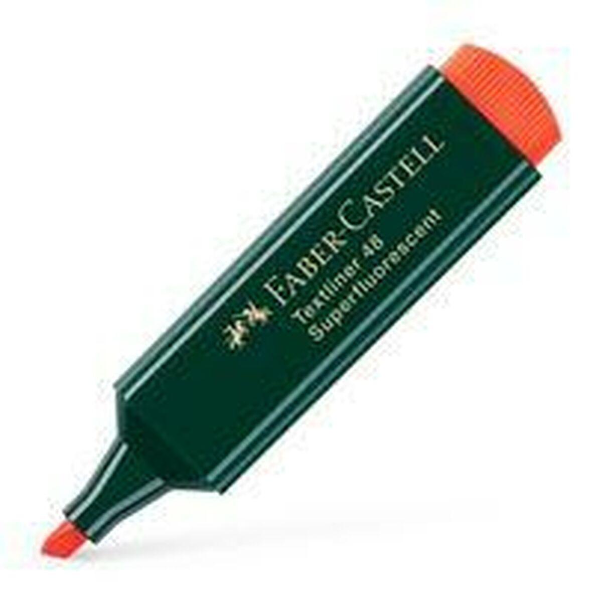 Faber-Castell Textliner 48 - orange overstregningstus (10 stk.)