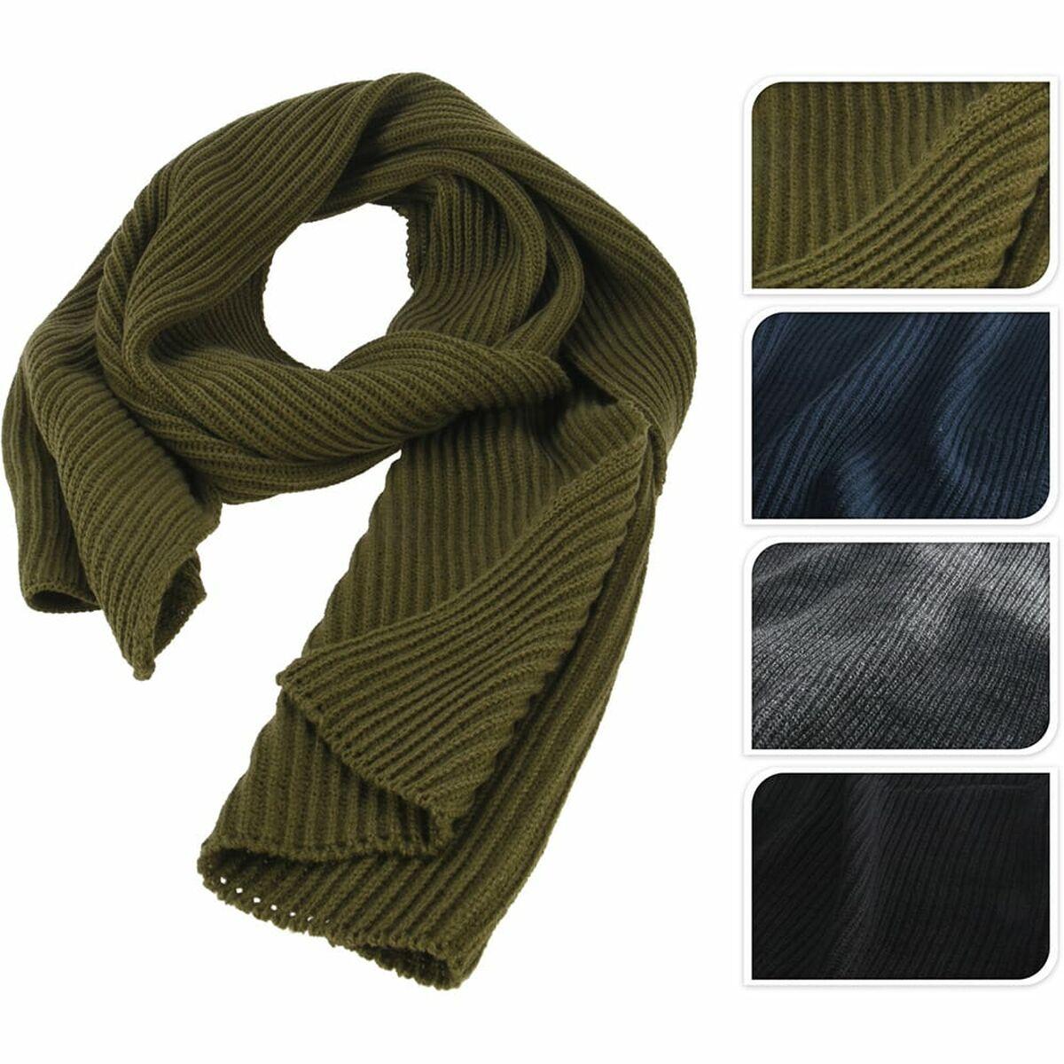 Lifetime halstørklæde i akryl - multifarvet, 2 m