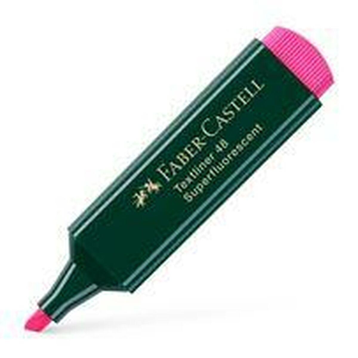 Faber-Castell Textliner 48 overstregningstusch - Fuchsia, 10 stk.