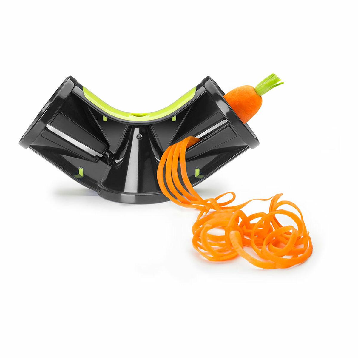 Ibili æggeskærer 745700 - manuel æggedeler i plastik og rustfrit stål, grøn/sort