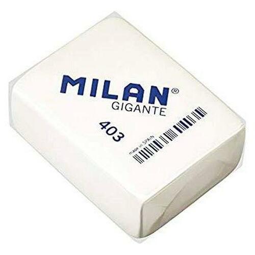 Skoletaske Milan Hvid