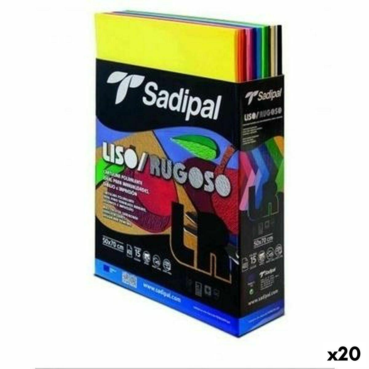 Sadipal karton lyseblå 50 × 70 cm - 220 g/m² (20 stk.)