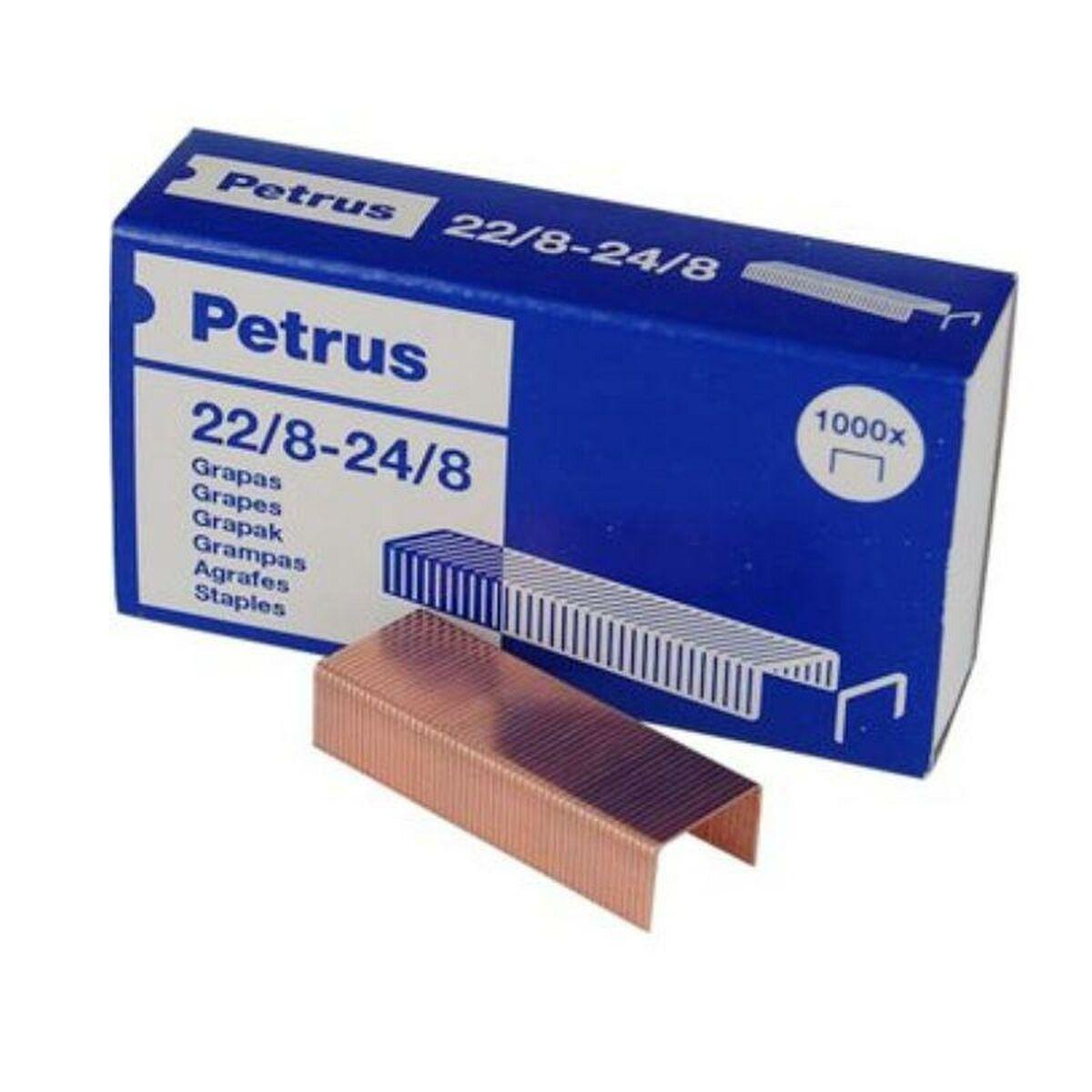 Hæfteklammer Petrus 20 Dele 8 mm