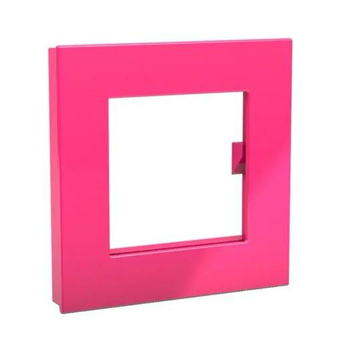 Novus MEGA Magnet SQUARE XL - pink firkantet magnet 7,5 × 7,5 cm