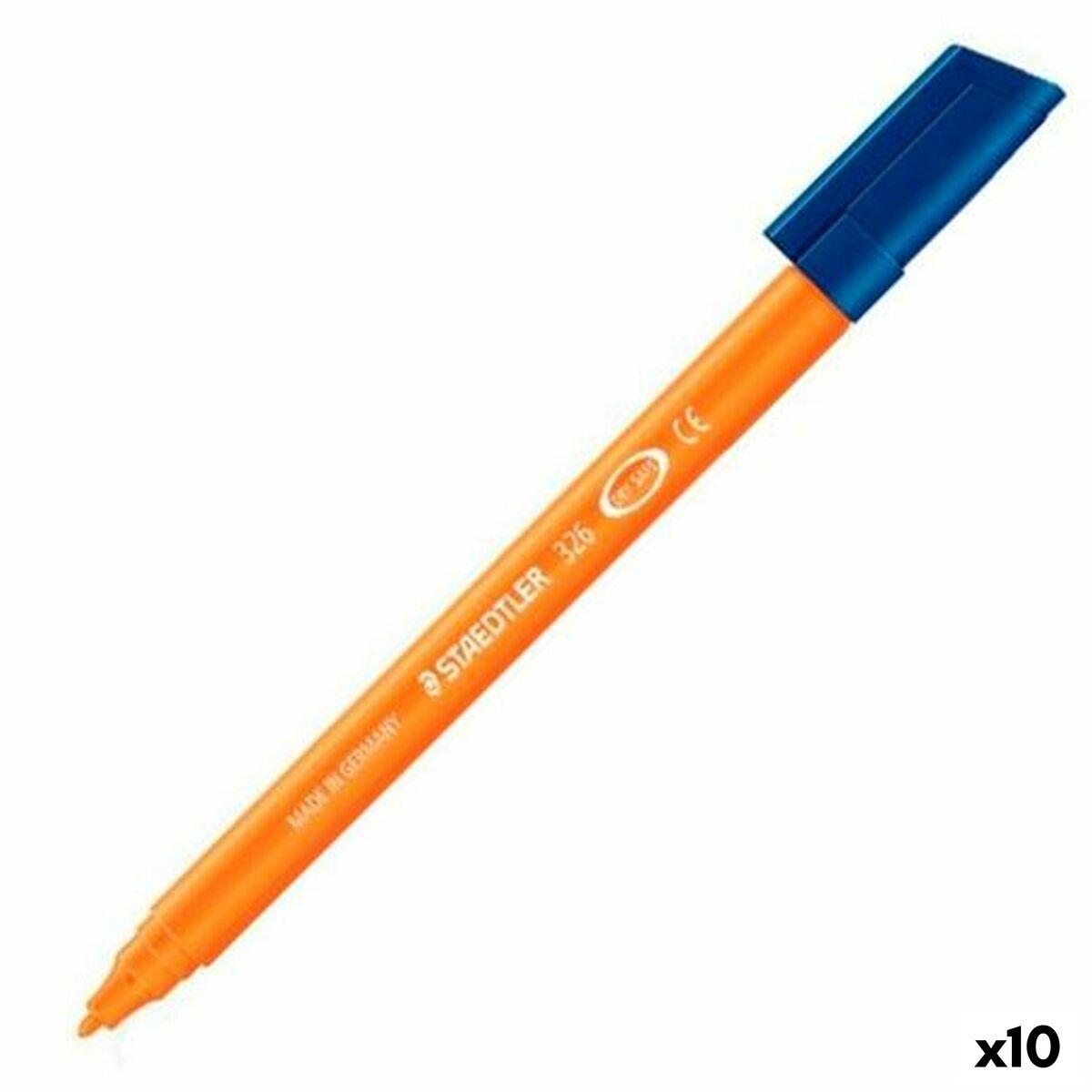 Staedtler NORIS FARVETUSSER 1,0mm, 10 stk ORANGE