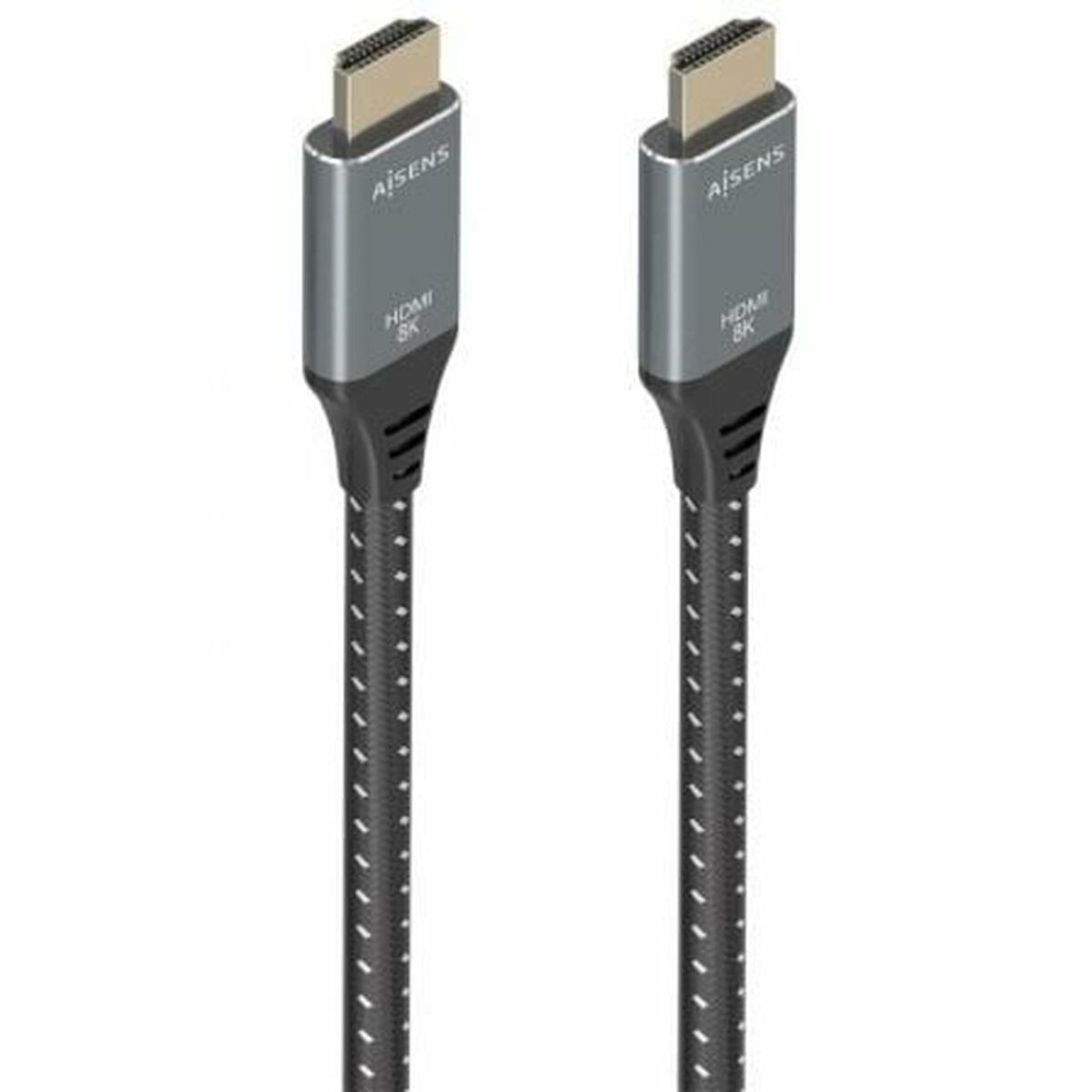 HDMI-kabel Aisens A150-0876 5 m Sort/Grå