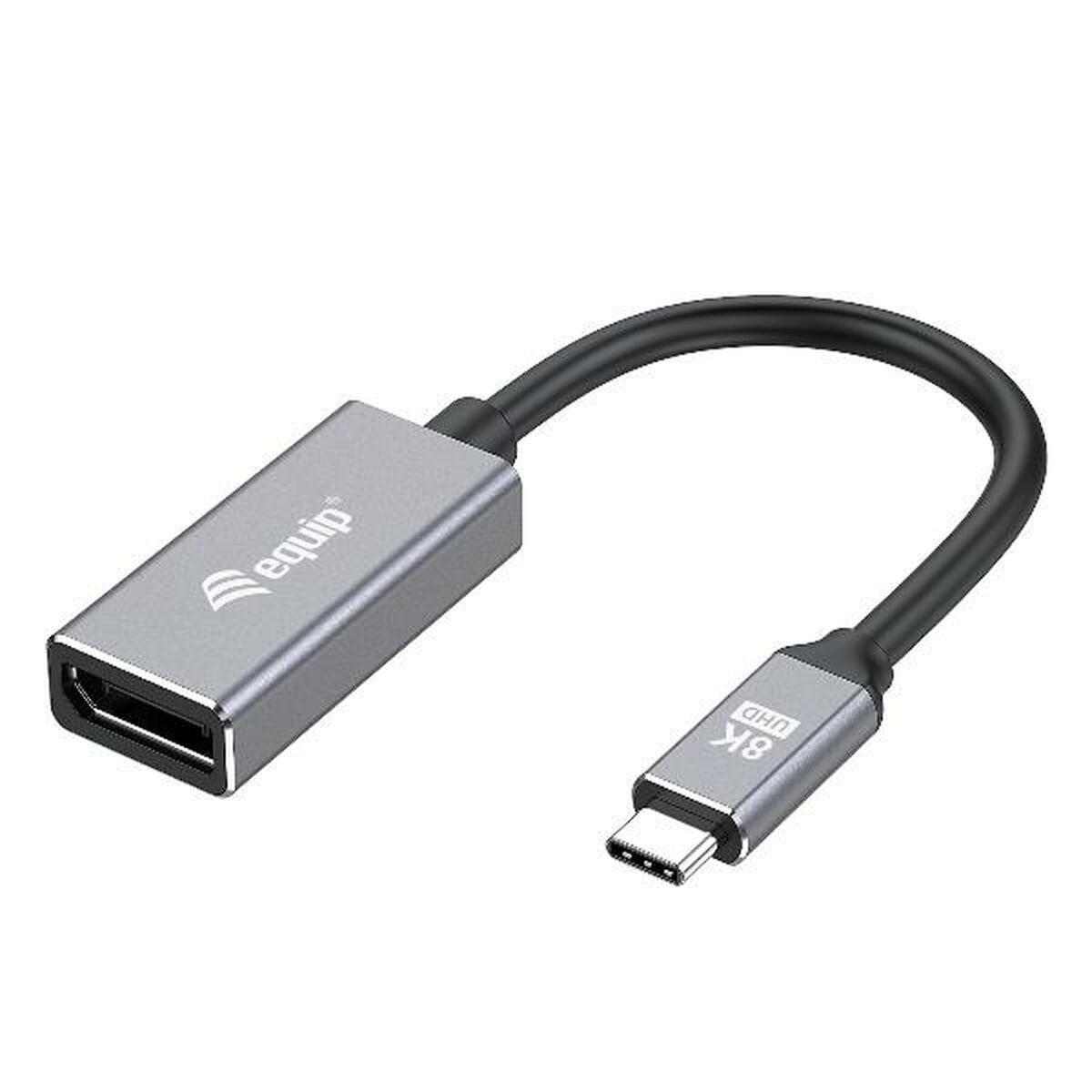 USB-kabel Equip 133493 Gylden Sort/Grå 15 cm (1 enheder)