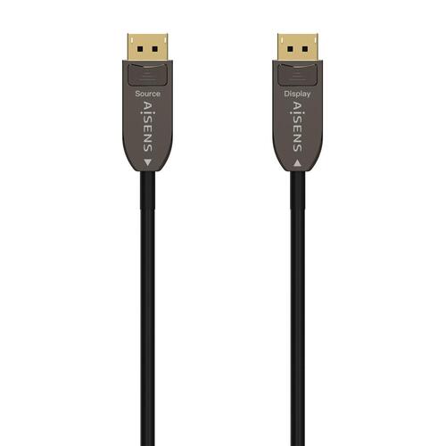 DisplayPort-kabel Aisens A155-0609 Sort 30 m