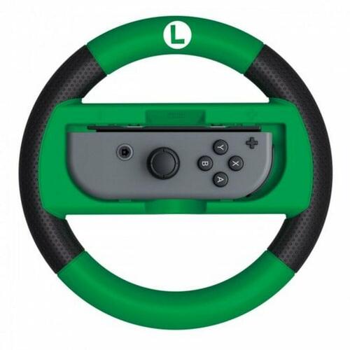 Racerrat HORI Hori Mario Kart 8 Deluxe Racing Wheel Luigi Volante Grøn