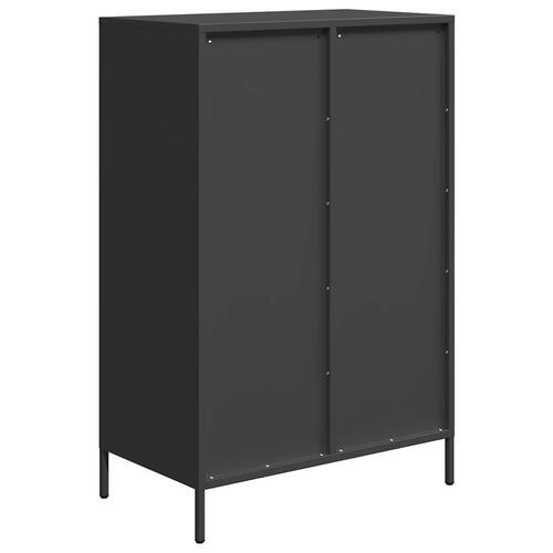 Skab 68x39x101,5 cm stål sort