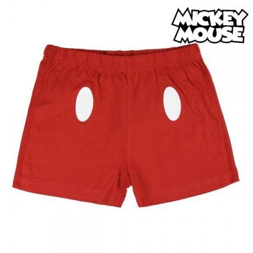 Mickey Mouse børnepyjamas - marineblå/rød, 5 år, 100 % bomuld