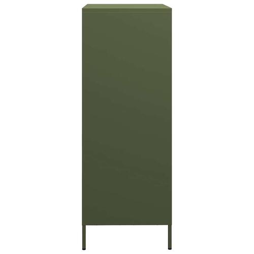 Skab 68x39x101,5 cm stål olivengrøn