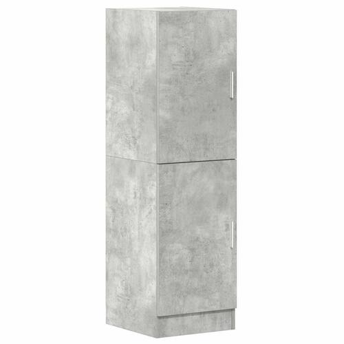 Køkkenskab 38x41,5x131,5 cm konstrueret træ betongrå
