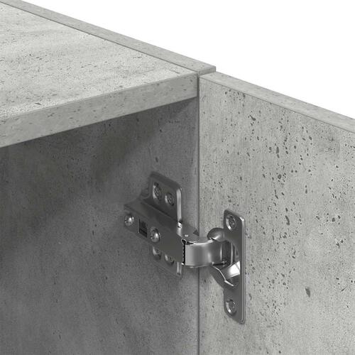 Køkkenskab 38x41,5x131,5 cm konstrueret træ betongrå