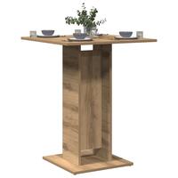 Bistrobord 60x60x75 cm konstrueret træ kunsteg
