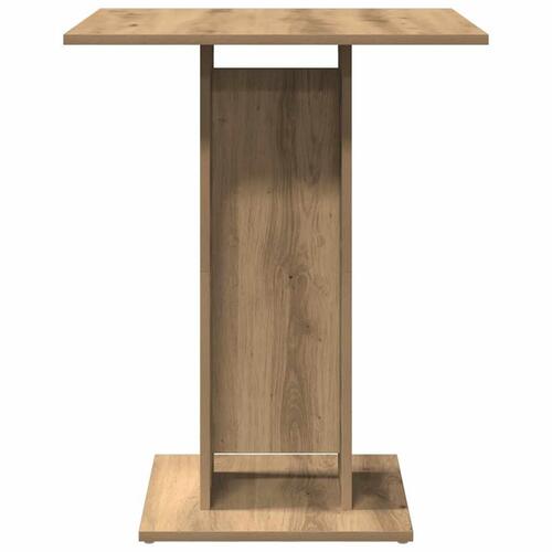 Bistrobord 60x60x75 cm konstrueret træ kunsteg