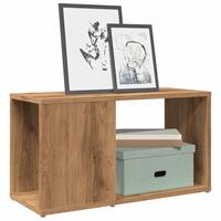 Tv-bord 60x24x32 cm konstrueret træ kunsteg