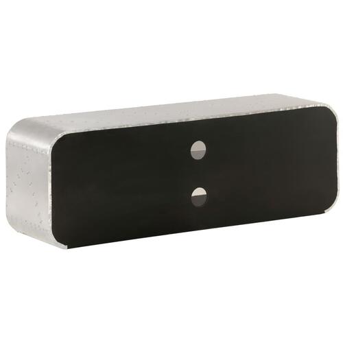 Aviator tv-bord vintage flyverstil 120 x 30 x 40 cm