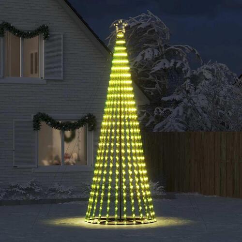 LED-juletræ 1028 LED'er 403 cm varmt hvidt lys