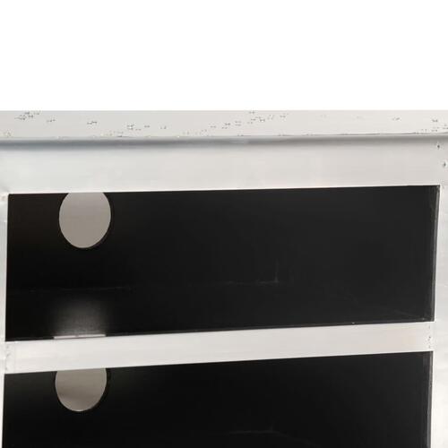 Aviator tv-bord vintage flyverstil 120 x 30 x 40 cm