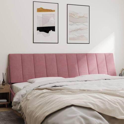 Gavlpude 200 cm velour pink
