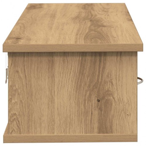 Vægskab med 3 skuffer - 88×26×18,5 cm i kunsteg