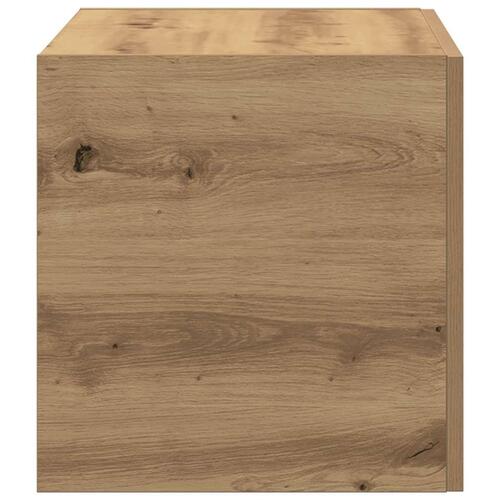 Vægskab 80x39x40 cm konstrueret træ kunsteg