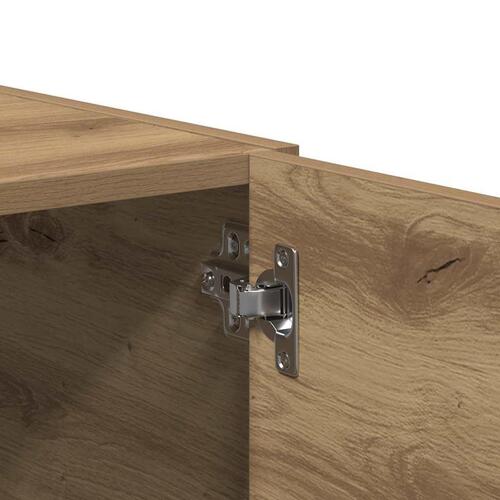 Vægskab 80x39x40 cm konstrueret træ kunsteg