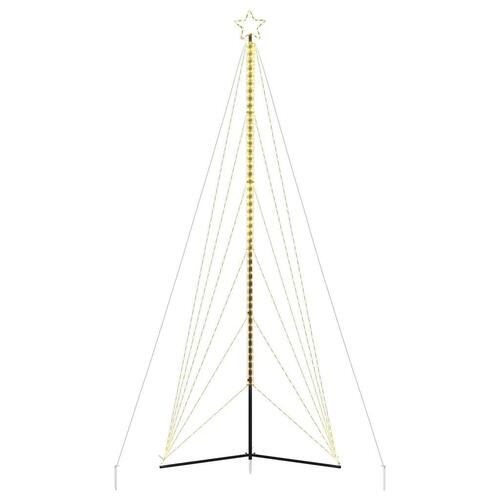 LED-juletræ 861 LED'er 478 cm varmt hvidt lys