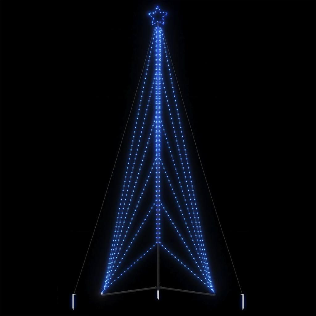 Juletræslys 861 LED'er 478 cm blå