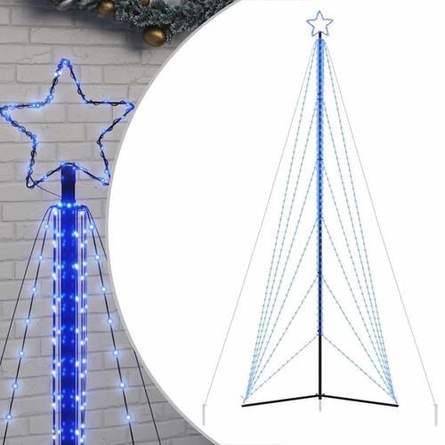 Juletræslys 861 LED'er 478 cm blå