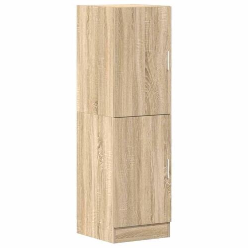 Køkkenskab 38x41,5x131,5 cm konstrueret træ røget egetræsfarve