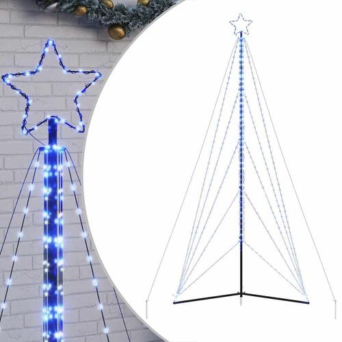 Juletræslys 615 LED'er 404,5 cm blå
