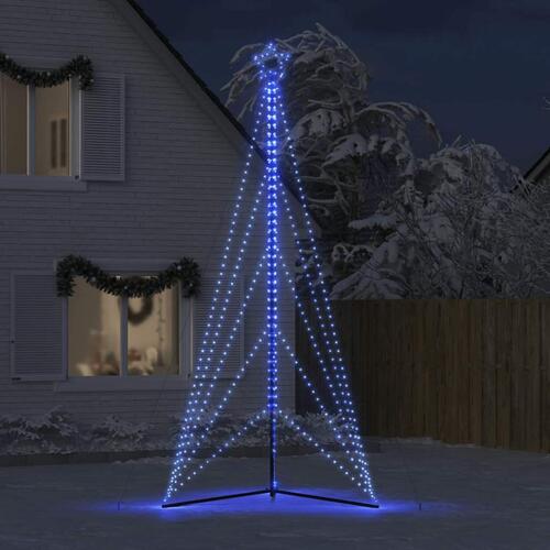 Juletræslys 615 LED'er 404,5 cm blå