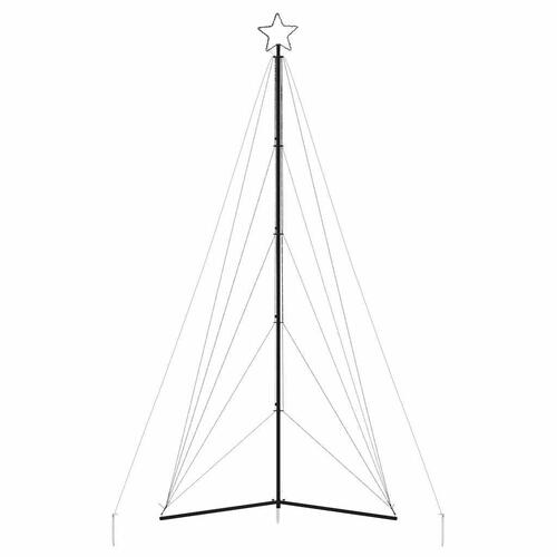 Juletræslys 615 LED'er 404,5 cm blå