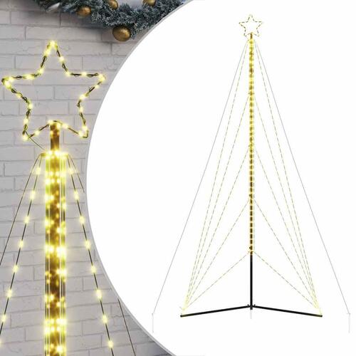 Juletræslys 615 LED'er 404,5 cm varmt hvidt lys