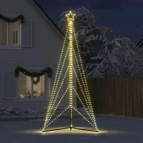 Juletræslys 615 LED'er 404,5 cm varmt hvidt lys