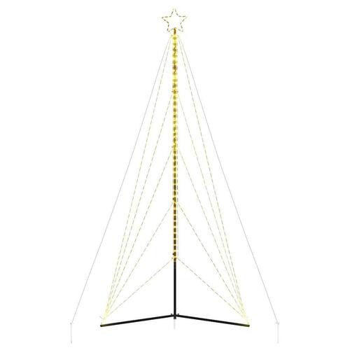 Juletræslys 615 LED'er 404,5 cm varmt hvidt lys