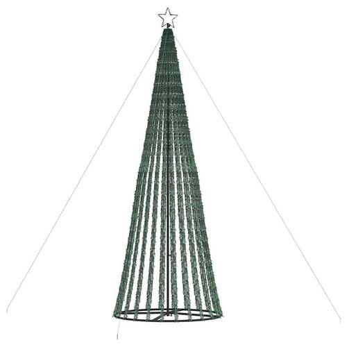 LED-juletræ 1028 LED'er 403 cm koldt hvidt lys
