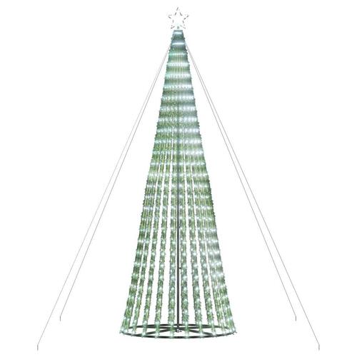 LED-juletræ 1028 LED'er 403 cm koldt hvidt lys