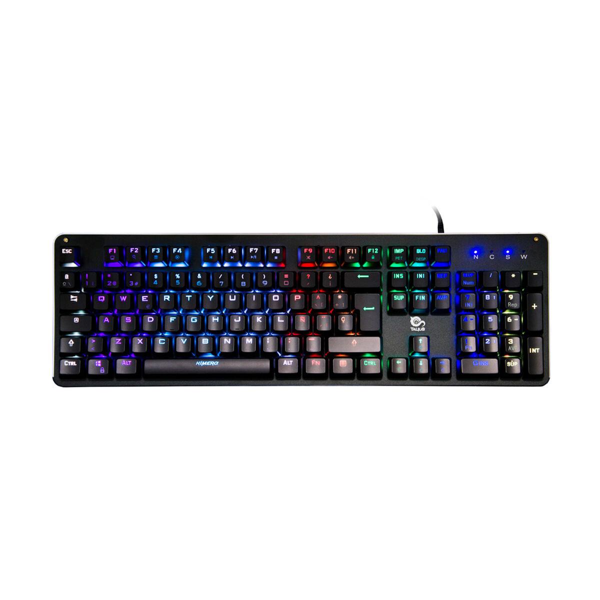 Gaming-tastatur Talius Kimera Sort Spansk qwerty