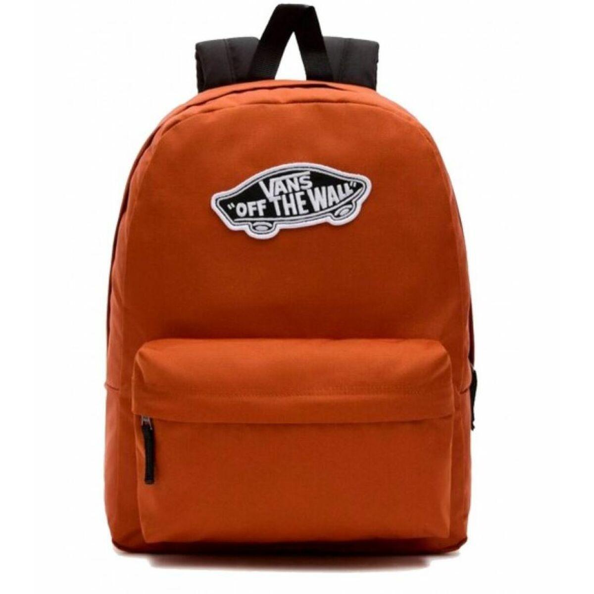 Vans WM Realm Backpack - orange skoletaske (100 % polyester) billede