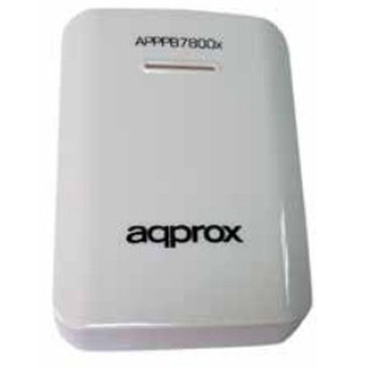 Approx! APPPB7800W powerbank - hvid