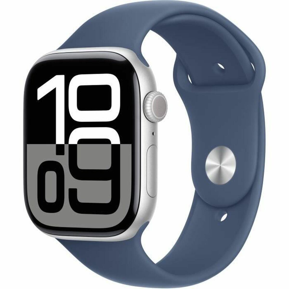 Smartwatch Apple Watch Series 10 Blå Sølvfarvet 46 mm