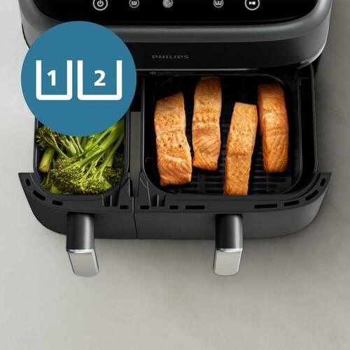 Airfryer Philips Na351.00 Sort Sort/Sølvfarvet 9 L
