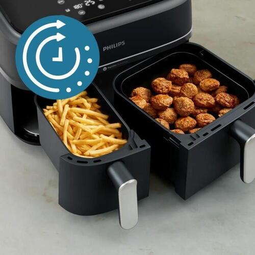 Airfryer Philips Na351.00 Sort Sort/Sølvfarvet 9 L